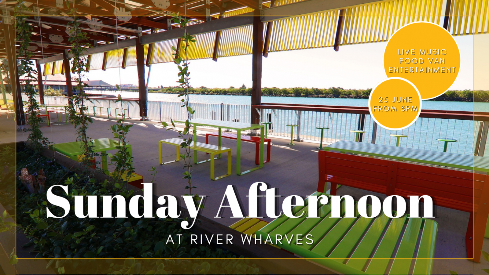 Sunday Afternoons @ River Wharves banner image