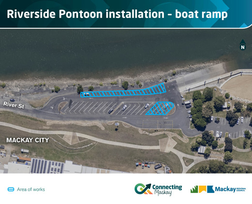 Riverside Pontoon Installation Map 3