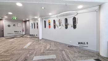 Foyer walls