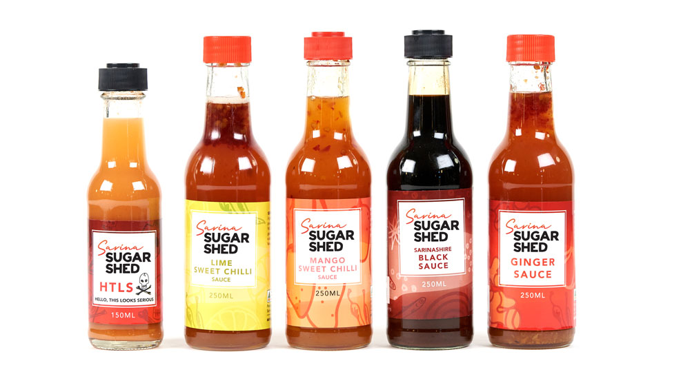 Sarina Sugar Shed sauces