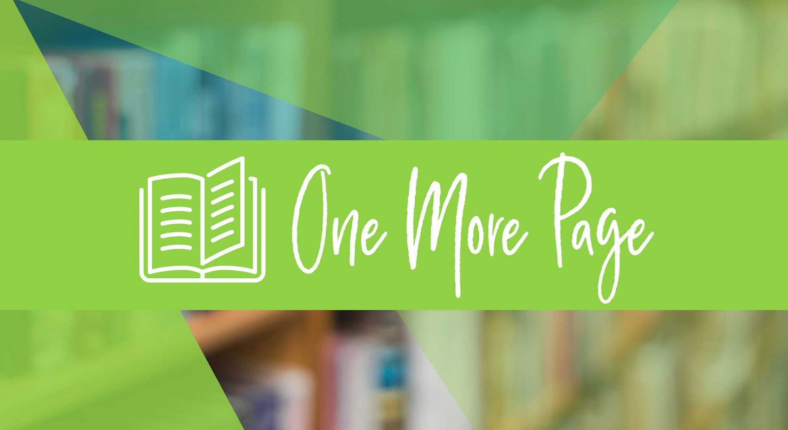 One More Page Book Club banner image