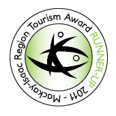  Mackay-Isaac Region Tourism Award Runner Up 2011