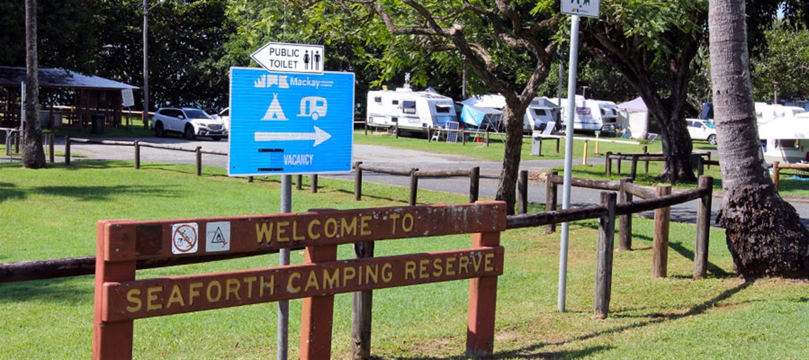Seaforth Camping reserve banner