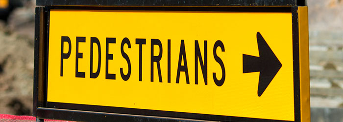 Pedestrians board